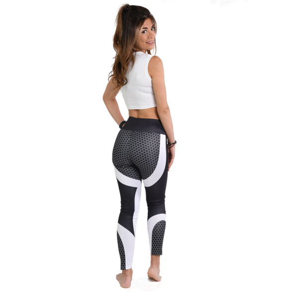 NUX Active | Black & White Tye Dye Crop Top + Legging Workout Set Size:  Small | eBay